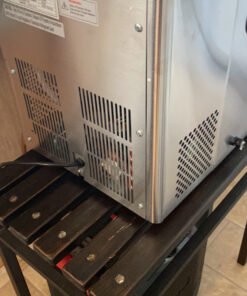 Newair Portable Ice Maker 50 lb. Daily, 12 Cubes in Under 7 Minutes - Compact Countertop Design - 3 Size Bullet Shaped Ice - for Kitchen/Office/RV/Bar - Stainless Steel 37 C1JbU2H2EMS