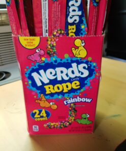 Nerds Rope Candy, Rainbow, 0.92ounce (Pack of 24) 24ct 34 C1JzpWOqXmS