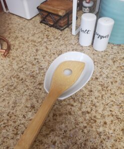 Spooner Ceramic Spoon Rest (5.25" x 3.5") 48 C1K8FqifLLS