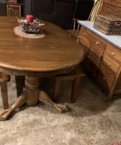 Signature Design by Ashley Berringer 17.5 Inch Rustic Traditional Dining Bench, Brown 45 C1KVb9aElyS