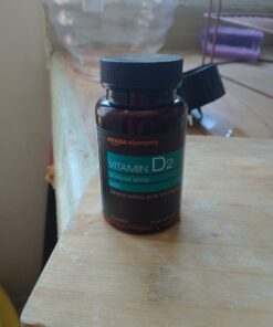 Amazon Elements Vitamin D2 2000 IU, Vegan, 65 Capsules, Supports Strong Bones and Immune Health, 2 month supply (Packaging may vary) 21 C1LDDbB0aTS