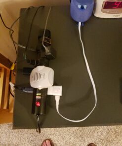 ECHOGEAR VoltSpin Surge Protector Power Strip with Rotating Outlets, Flat Plug, Long Cord, & Mounting Holes - Power Strip with Heavy Duty Surge Supression Plus Built-in Cable Management Single - Black 51 C1LQA3rUfDS