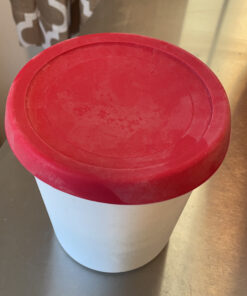 StarPack Ice Cream Containers for Homemade Ice Cream (2 Pcs) - Reusable Ice Cream Storage Containers for Freezer - Leak-Free Ice Cream Containers with Lids (Silicone) - 1 Liter per Ice Cream 2 Pc Set (Large) 42 C1MTluc7lS