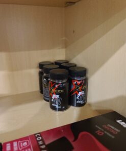 XMODE Energy Shots on Tap with Dispenser & 2 Bottles, 100 Servings - Cherry Bomb Flavor Energy Caffeine Shots - Quick Energy Boost Shots with Vitamins B6 & B12, Caffeine - Great Taste, Zero Calories 39 C1MbZjc1DQS