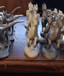 Monster Fantasy Creature Mini Action Figure Playset - 98pcs Toy Miniatures with 14 Unique Designs - Dragons,Wizards,Orcs, & More- XL 1/32 Scale Compatible with Dungeons and Dragons and other RPG Games 74 C1MebK82njS