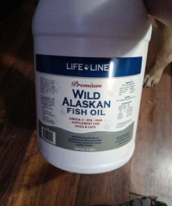 Life Line Pet Nutrition Wild Alaskan Fish Oil Omega-3 Supplement for Skin & Coat – Supports Brain, Eye & Heart Health in Dogs & Cats, 128oz 24 C1MoRBB5gUS 1
