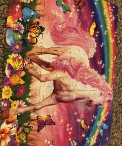 Ravensburger Horse Dreams - 100 Piece Glitter Jigsaw Puzzle for Kids – Every Piece is Unique, Pieces Fit Together Perfectly 30 C1MoozwPW9S