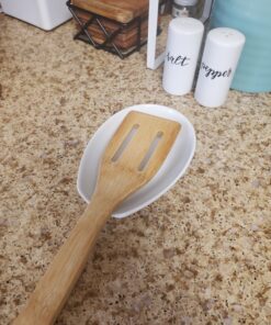 Spooner Ceramic Spoon Rest (5.25" x 3.5") 49 C1NMuC5HJRS