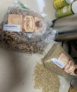 Amish Country Popcorn | 6 lb Bag | Rainbow Popcorn Kernels | Old Fashioned, Non-GMO and Gluten Free (Rainbow - 6 lb Bag) 6 Pound (Pack of 1) 31 C1Ng 7O8FLS