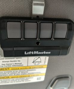 LiftMaster 894LT Remote Control Transmitter, 4 Button, Black with Grey Buttons 1 Pack 3 C1NuHfnB1rS