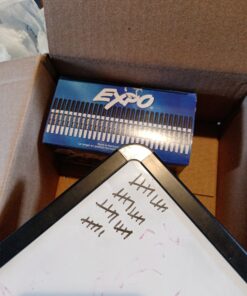 Sanford Ink 1921062 Low Odor Dry Erase Marker, Black, Fine Tip 21 C1OBdrSMfnS