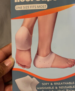 Heel Cups, Plantar Fasciitis Inserts, Heel Pads Cushion (3 Pairs, FSA or HSA Eligible) Great for Heel Pain, Heal Dry Cracked Heels, Achilles Tendinitis, for Men & Women. (Gel Heel Cups) White(3 Pairs) 33 C1OQx1UtQGS