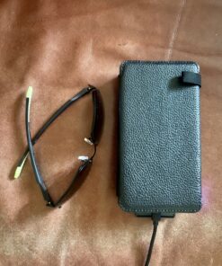 Hiluckey Solar Charger 25000mAh, Outdoor USB C Portable Power Bank with 4 Solar Panels, 3A Fast Charge External Battery Pack with 3 USB Outputs Compatible with Smartphones, Tablets, etc. Orange 54 C1PCVdFHSS