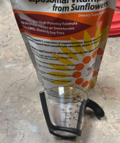 Lipo Naturals Liposomal Vitamin C 1000mg Liquid (30 Doses) - Natural Formula Immunity + Energy Support - Vegan, China-Free (15oz / 443ml) 1 14 C1PD26tSutS