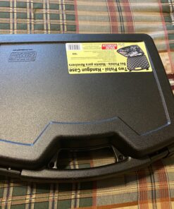 MTM 809-40 Double Pistol Handgun Case Up to 8.5" Revolver Barrel, Black 34 C1PLo0SGezS