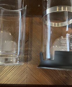 GROSCHE Borosilicate 3.3 Glass Universal Replacement Beaker for French Press Coffee and Tea Makers - Enhanced Coffee and Tea Brewing Experience (34.oz - Medium) 1000 ml / 34 oz / Medium 41 C1PuK66wL6S