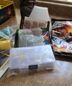 NATIONAL GEOGRAPHIC Earth Science Kit - Over 15 Science Experiments for Kids, Crystal Growing Kit, Volcano Science Kit, Dig Kits & Gemstones, STEM Project Toy for Boys and Girls (Amazon Exclusive) 34 C1RNTqiZPSS