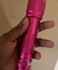 VIPERTEK VTS-T03 Aluminum Stun Gun for Self Defense Rechargeable with LED Flashlight PINK 45 C1RSZr6AO7S