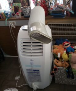 Portable Air Conditioner Hose - AC Hose with 5.9" Diameter, Anti-Clockwise Thread, Length up to 80" - Exhaust Hose for Portable Air Conditioner Vent Compatible with Delonghi & LG Air Conditioner Parts Anti-Clockwise 5.9 inch 34 C1SHc2vKmeS