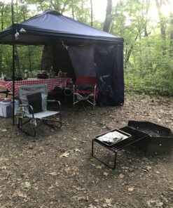 GCI Outdoor Rocker Camping Chair Firepit Rocker Grey 25 C1SPjagL3RS