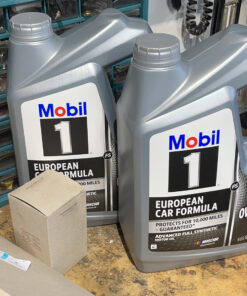 Mobil 1 FS European Car Formula Full Synthetic Motor Oil 0W-40, 5 Quart 41 C1SQlnkirRS