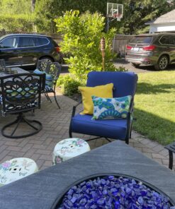 Greendale Home Fashions Deep Seat Cushion Set, Marine 30 C1SSN4z7FES