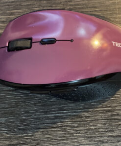 TECKNET Wireless Mouse, 2.4G USB Computer Mouse with 6-Level Adjustable 3200 DPI, 30 Months Battery, Ergonomic Grips, 6 Buttons Portable for PC, Chromebook, Mac - Purple 35 C1SsCRQkaNS