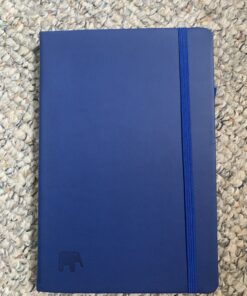 Papercode 2024 Daily Planner - Leather Weekly Planner W/Thick No-Bleed Pages - Monthly & Weekly Layouts - Use for Productivity, Schedule, or Agenda Blue 72 C1T52HChoNS 1