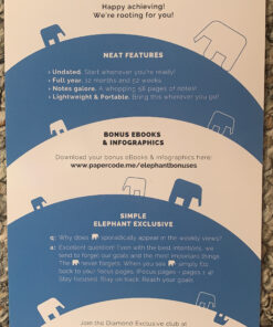 Papercode 2024 Daily Planner - Leather Weekly Planner W/Thick No-Bleed Pages - Monthly & Weekly Layouts - Use for Productivity, Schedule, or Agenda Blue 71 C1TIfcJhWS 1