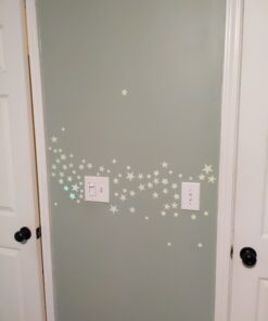 Glow in The Dark Stars for Ceiling or Wall Stickers - Glowing Wall Decals Stickers Room Decor Kit - Galaxy Glow Star Set and Solar System Decal for Kids Bedroom Decoration 33 C1TjByLFjES