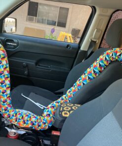 The Noggle, 6ft - Kid's Personal Air Conditioning System, Made in USA, Directs Cool Air to Children in The Backseat - Air Conditioning Vent Hose for Vehicles, Making The Back Seat Cool Again - Black 6 Feet Black Ice 39 C1TyF1Rl85S