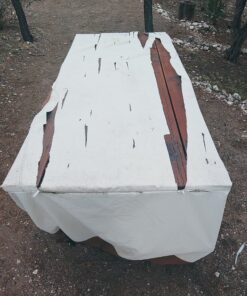 Amazon Basics Dining Table Outdoor Patio Furniture Cover, 75" Rectangle Rectangular Table 75"x45" 34 C1USfjrcFiS