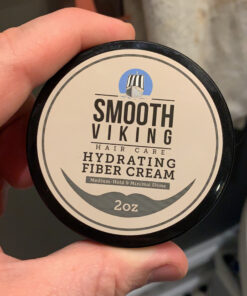 Smooth Viking Hair Styling Cream for Men - Grooming Hair Product - Matte Finish, Medium Hold and Minimal Shine Gel, Hydrating Fiber Cream for Daily Use, 2oz 27 C1UcfD68YQS