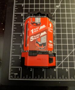 Goldblatt 100-Pack Utility Blades Premium Tempered SK2M Steel with Dispenser (G08283) 17 C1VbJMZDeuS