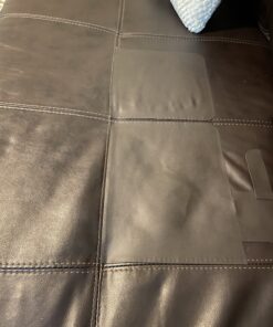 MastaPlasta Original Self-Adhesive Leather Repair Patch - Dark Brown 11" x 8" (28 x 20 cm), Instant Upholstery-Quality Scratch & Tear Repair for Sofas, Car Interiors, Bags, Vinyl & More B Dark Brown Leather 50 C1WMPh8JshS