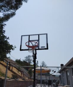 Lifetime 73729 48 in. Shatter Proof Backboard Rim Combo, Orange/White, One Size 26 C1WMrA7ow9S