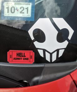 Alternative view of StickerJOE Ticket to Hell Funny Cool Sticker 3.5" X 2"