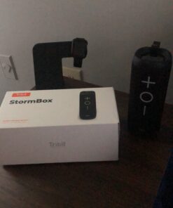 Tribit StormBox Bluetooth Speaker - 24W Portable , 360° Full Surround Sound, Enhanced Bass, Wireless Dual Pairing, IPX7 Waterproof, 20-Hour Playtime, 66ft Bluetooth Range Outdoor Speaker black 47 C1Wr47EzfS