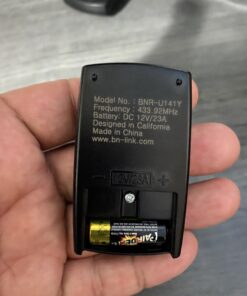 BN-LINK Outdoor Indoor Wireless Remote Control 3-Prong Outlet Weather Proof Heavy Duty 15 AMP Compact (Black) 3 Grounded Outlets with Remote 6-inch Cord 100ft Range ETL Listed 131R 49 C1XRyQ7KfhS 1