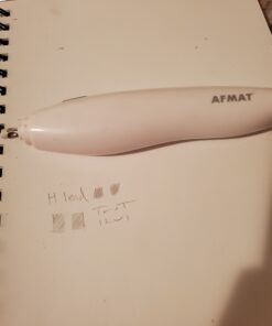 AFMAT Electric Eraser for Artists, 140 Eraser Refills, Rechargeable Electric Eraser for Drawing, Artist Eraser Rechargeable for Drafting, Painting, Sketching, Architectural Plans, Detailer Tool-White White 1 Count (Pack of 1) 40 C1XYyzL0eHS