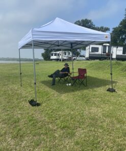 ABCCANOPY Patio Pop Up Canopy Tent 10x10 Commercial-Series (White) White 44 C1XgyC6q5yS