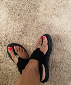 Sanuk Women's Yoga Sling 2 Sandal 8 Black 29 C1XnJLJTwqS