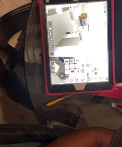 Rantice iPad 6th Generation Cases, iPad 5th Generation Case, iPad Air 2 Case, iPad 9.7 Case, Shockproof Rugged Drop Protection Cover Built with Kickstand for iPad 9.7'' A1893/A1954/A1822/A1823(Red) Red+Black 42 C1YreeDrZ S