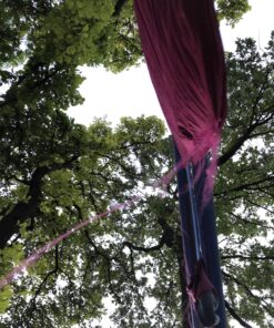 Wise Owl Outfitters Camping Hammock - Camping Essentials, Portable Hammock w/Tree Straps, Single or Double Hammock for Outside, Hiking, and Travel Blue & Grey Medium 37 C1ZOEr5kwS