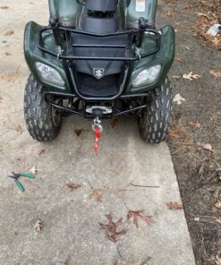 AC-DK 4500 lb. Electric Synthetic Rope ATV/UTV Winch Kits, DC 12V Wireless Winch for Towing Off Road Trailer Winch with Wireless Remote Control, Winch Mounting Bracket, Winch Rope Stopper 4500lb Winch with Synthetic Rope 15 C1ZdnaUkC4S