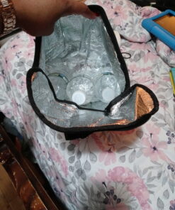 KAFEEK Car Seat Organizer/Auto Seat Back Organizer/Multi-Pocket Travel Insulated Drinks Holder Cooler/Storage Bag Cool Wrap Bottle Bag with Mesh Pockets(Heat-Preservation) 1-Pack 33 C1aTleHkdPS