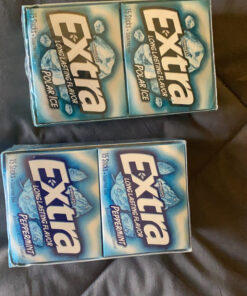 Extra Gum Peppermint Chewing Gum, 15 Pieces (Pack of 10) 45 C1aZIy7udES