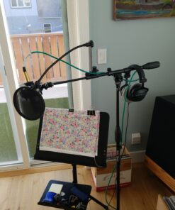 Hola! Music Mic Stand w/Adjustable Height for Home, Studio, Office or Stage Use - Standard Clutch Single Unit Standard Clutch - 1 Unit 57 C1bSmE0Z58S