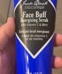 Jack Black Face Buff Energizing Scrub, Deep Cleaning Pre-Shave Cleanser, Men’s Facial Scrub, Remove Oil, Dirt & Dead Skin, Men’s Cleanser, Hydrating Skincare Face Buff Energizing Scrub, 6 Fl Oz 20 C1ceuxwsGOS