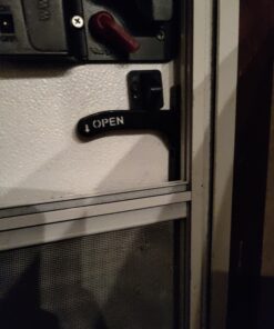 RV Designer E285, Screen Door Latch and Handle Kit, Right Hand, Entry Door Hardware 10 C1csFq2mUS